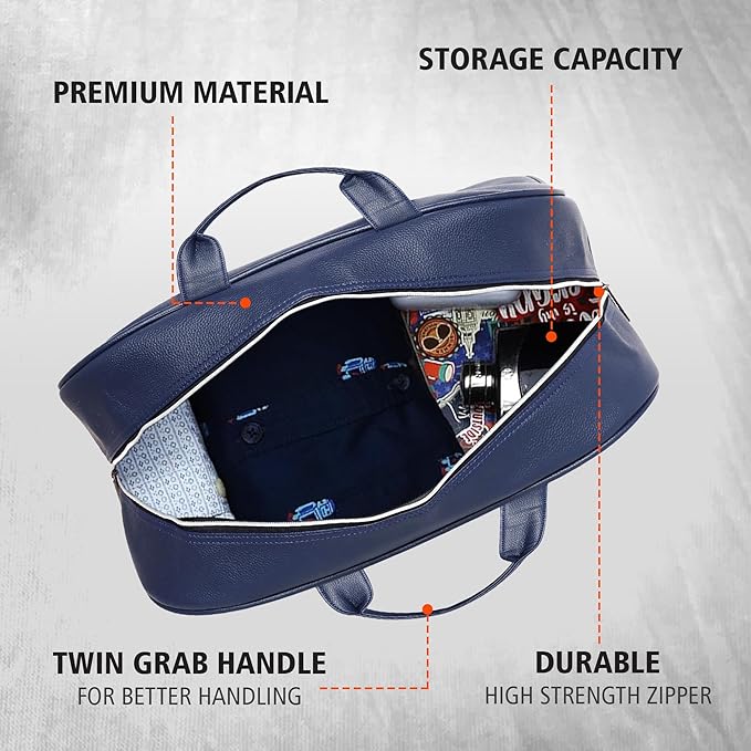 Nautica - Leatherette Duffel Bag Trendy zone