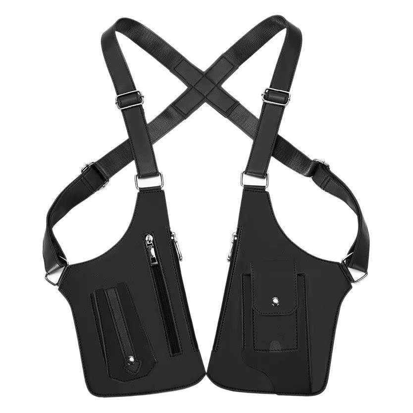 Chest Hanging Vest Bag Zipper