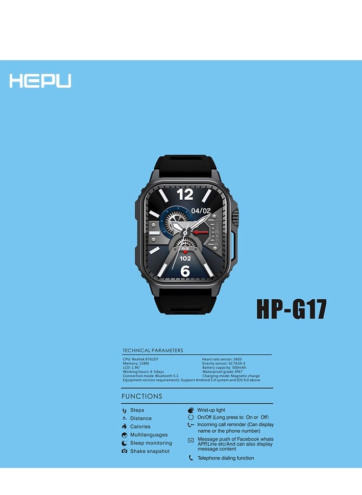 Hepu - Multifunctional Smart Watch Trendy Zone