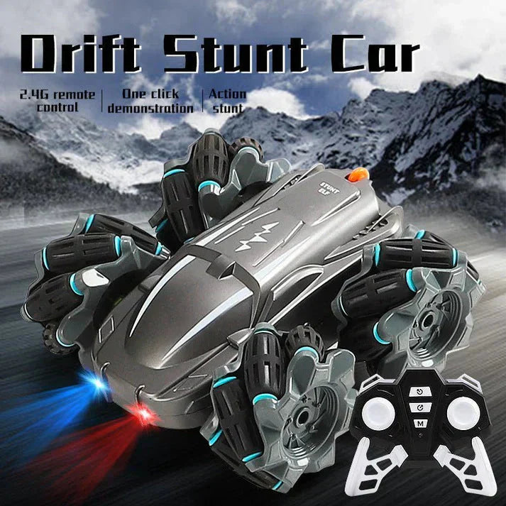 Remote Control Tumbling Stunt Double-Sided Car UAE